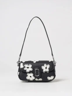 Borsa a spalla The Daisy Clover Marc Jacobs in pelle a grana con stampa floreale
