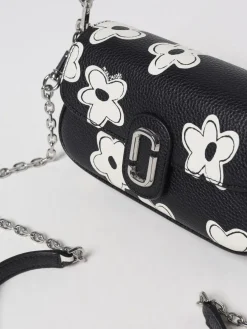 Borsa a spalla The Daisy Clover Marc Jacobs in pelle a grana con stampa floreale