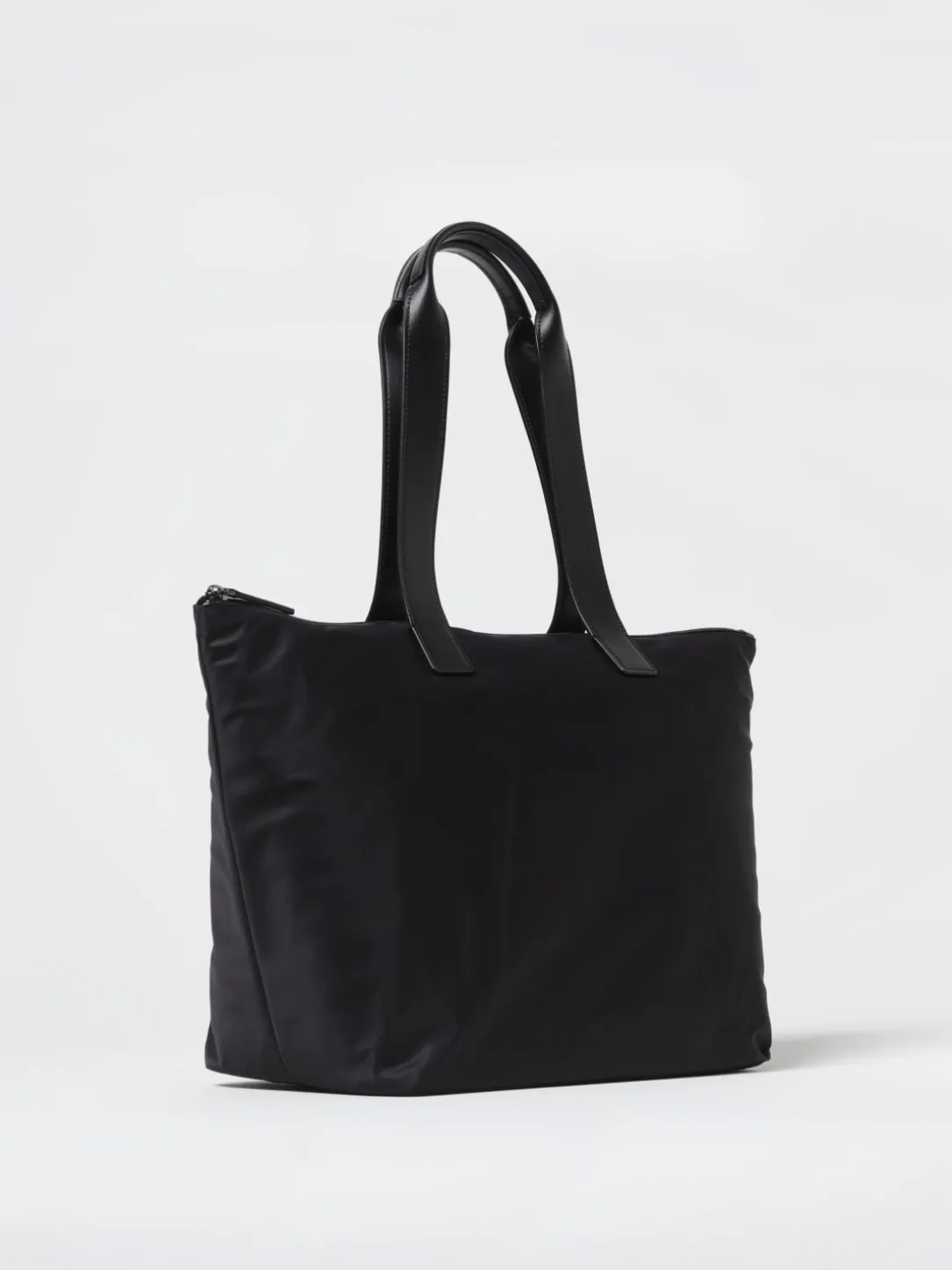 Borsa a spalla tote ASV grande Emporio Armani in nylon