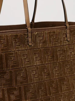 Borsa a spalla tote Roll grande FF Fendi