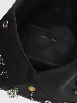 Borsa a tracolla con cristalli Dries Van Noten