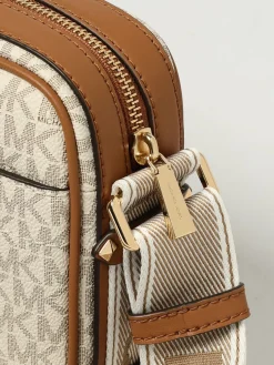 Borsa a tracolla con logo MK Michael Kors