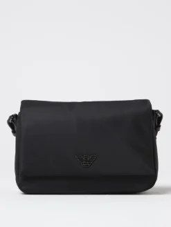 Borsa a tracolla con logo Emporio Armani