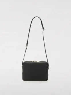 Borsa a tracolla in pelle martellata Paul Smith