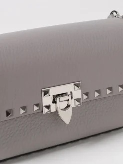 Borsa a tracolla Rockstud Valentino Garavani in pelle martellata