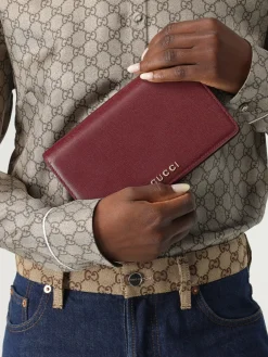 Borsa a tracolla Wallet in pelle Gucci