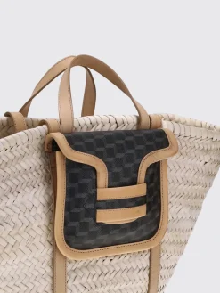Borsa ALPHA BASKET Tote in rafia Pierre Hardy