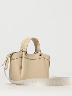 Borsa Armani Exchange in pelle sintetica a grana