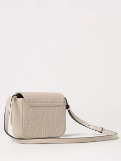 Borsa Armani Exchange in pelle sintetica con logo goffrato