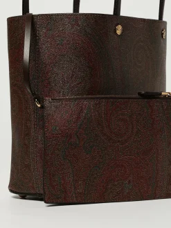 Borsa Arnica Etro in cotone spalmato