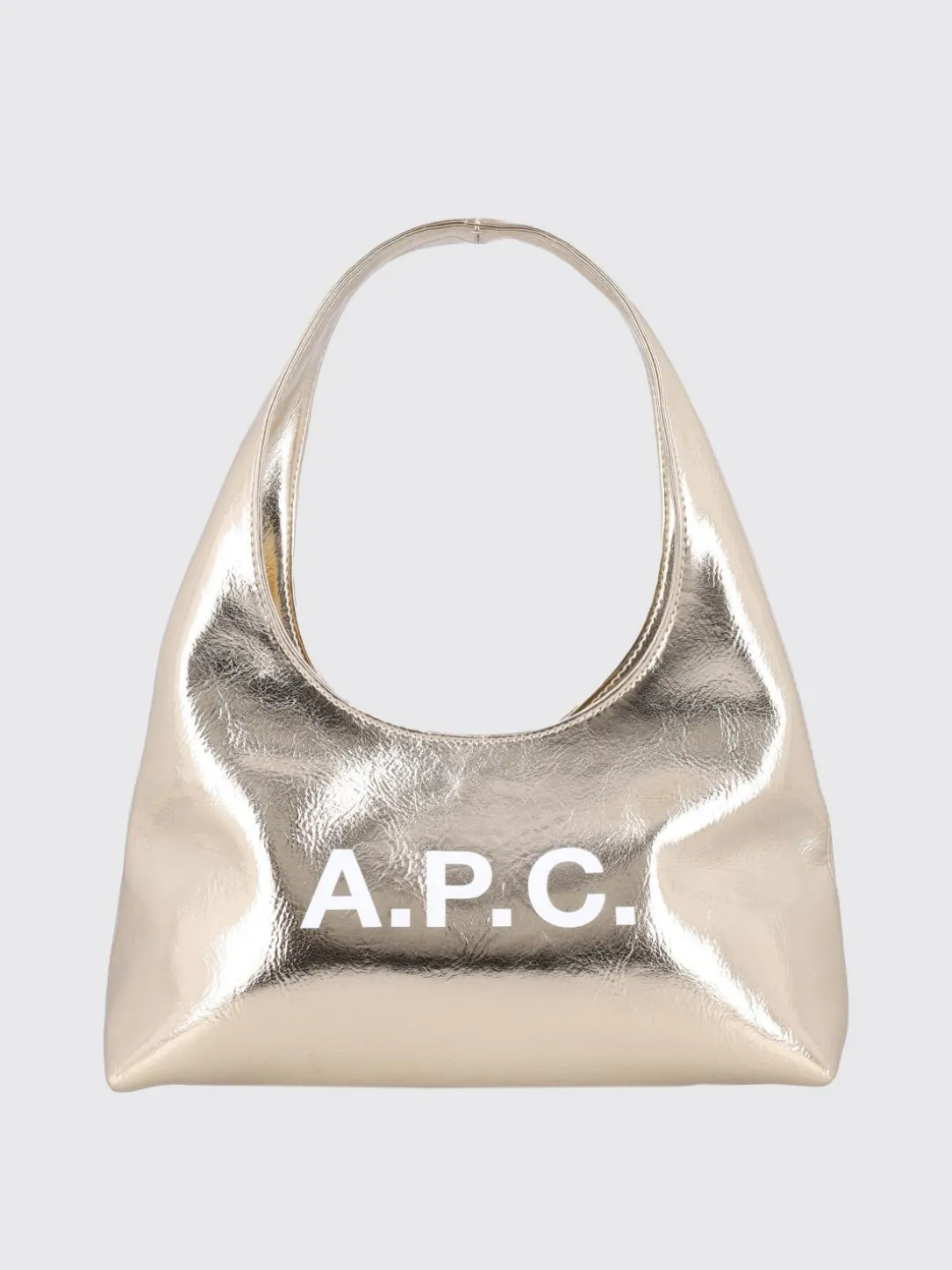 Borsa Baby Ninon A.P.C. in pelle sintetica laminata