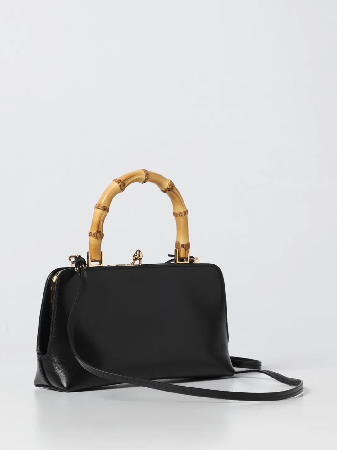 Borsa Bamboo Jil Sander in pelle palmellata