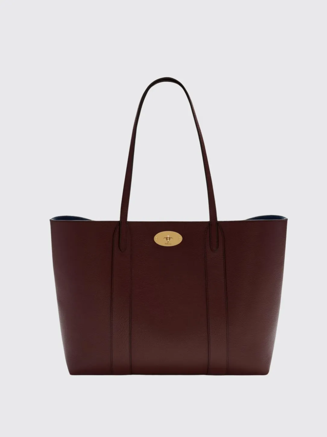 Borsa Bayswater Mulberry in pelle a grana