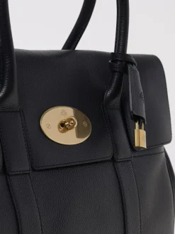 Borsa Bayswater Mulberry in pelle a grana