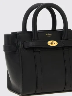 Borsa Bayswater Mulberry in pelle a grana