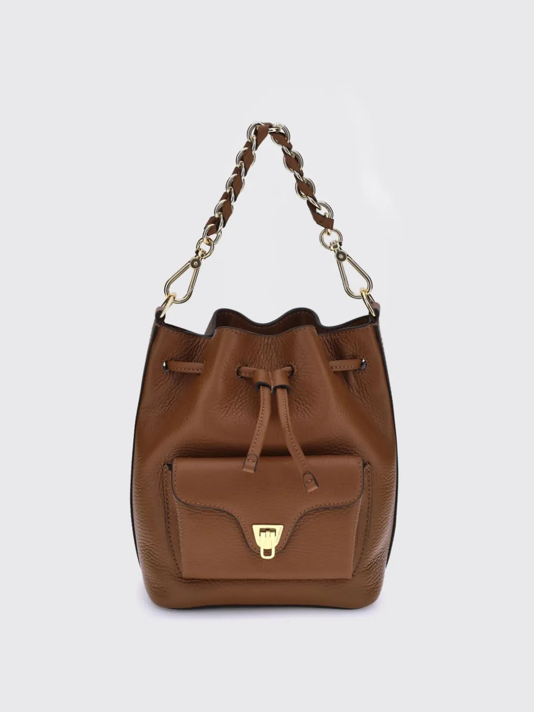 Borsa Beat Generation Coccinelle in pelle a grana