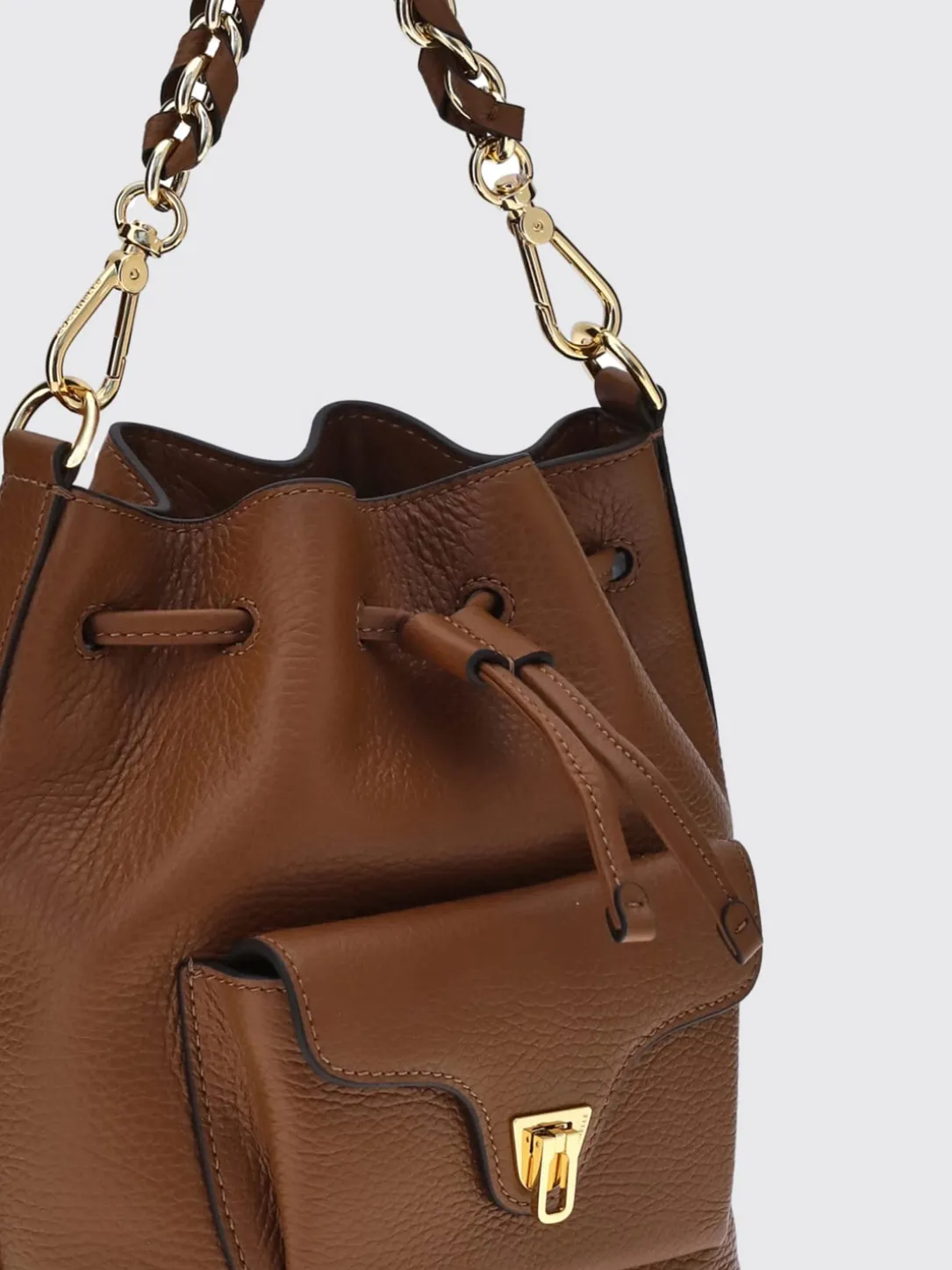 Borsa Beat Generation Coccinelle in pelle a grana