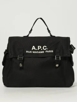 Borsa Besace Recuperation A.P.C. in canvas di cotone