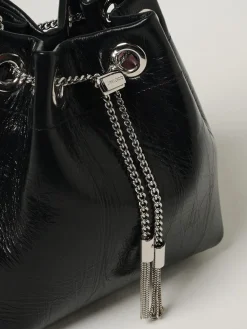 Borsa Bon Bon Jimmy Choo in pelle metallizzata