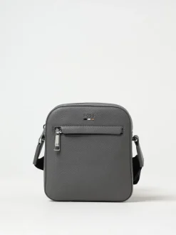 Borsa Boss in pelle sintetica a grana