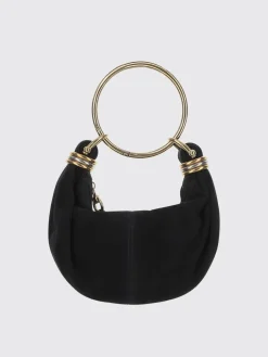 Borsa Bracelet Mini Chloé in camoscio