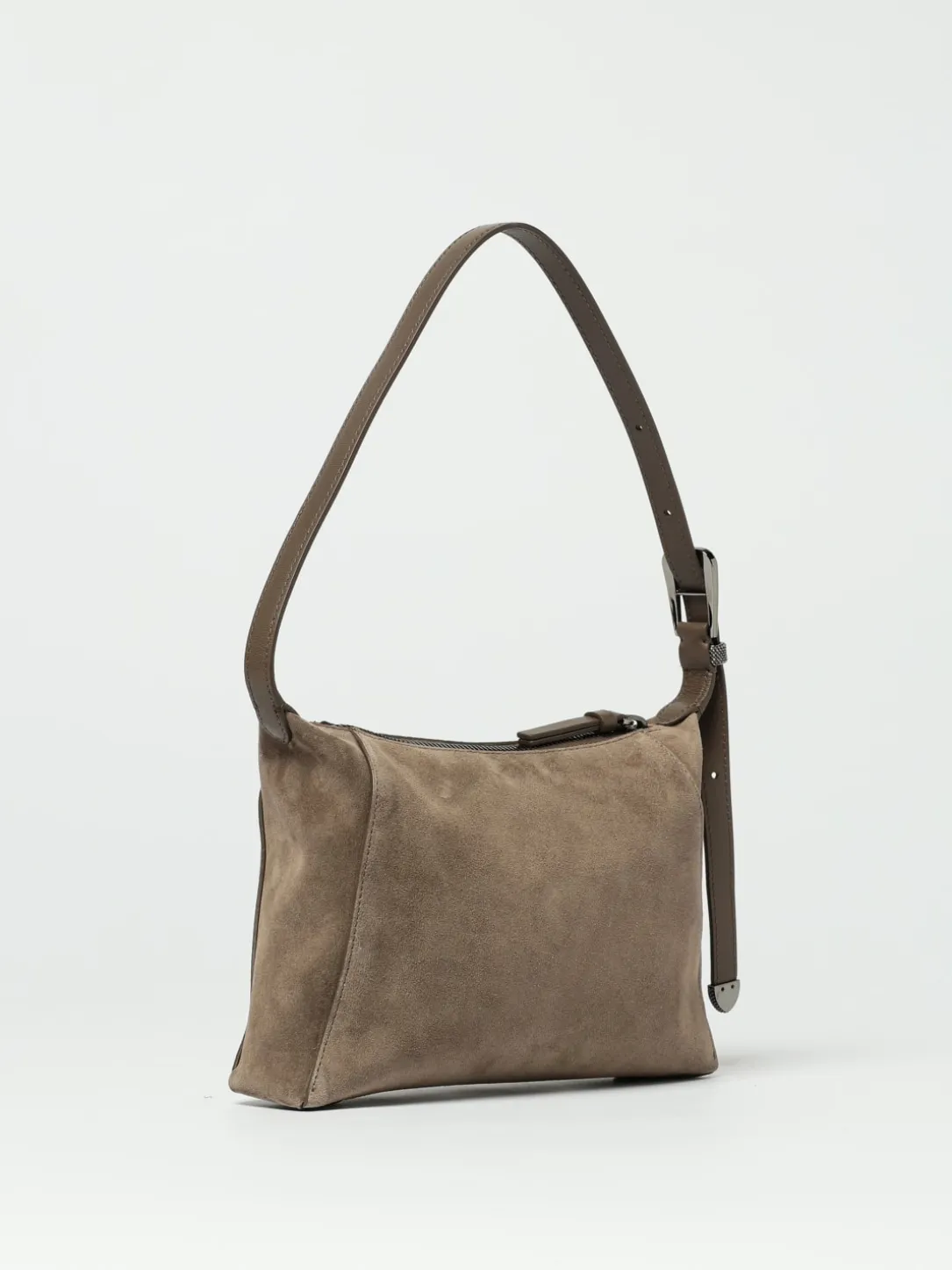 Borsa Brunello Cucinelli in camoscio