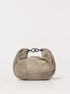 Borsa Brunello Cucinelli in camoscio