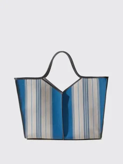 Borsa Calella Hereu in canvas e pelle