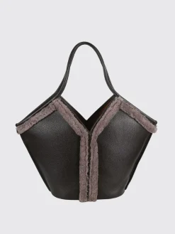 Borsa Calella Hereu in camoscio e pelle