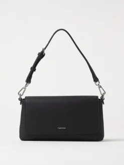 Borsa Calvin Klein in pelle sintetica con monogram goffrato