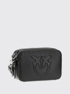 Borsa camera bag con logo in rilievo Pinko