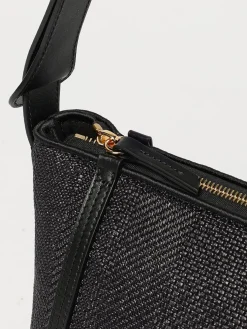 Borsa Carry Chloè in rafia e pelle