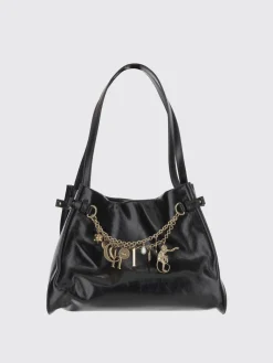 Borsa Chloé in pelle lucida con charms