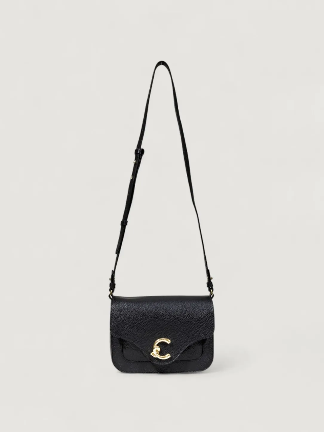 Borsa C-Me Coccinelle in pelle a grana