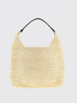 Borsa Cristiana Maison Michel in rafia