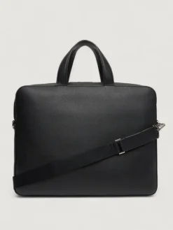 Borsa da ufficio Micro Pebble in pelle sintetica Calvin Klein