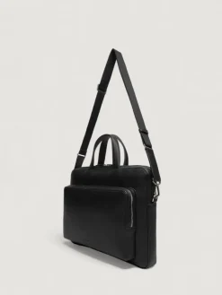 Borsa da ufficio Micro Pebble in pelle sintetica Calvin Klein