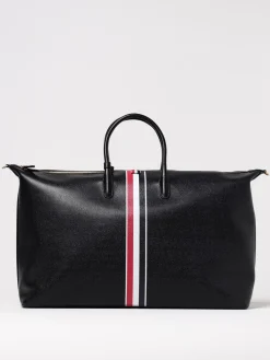 Borsa da viaggio Thom Browne in pelle a grana