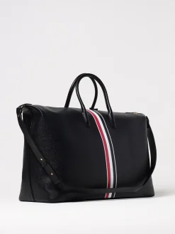 Borsa da viaggio Thom Browne in pelle a grana