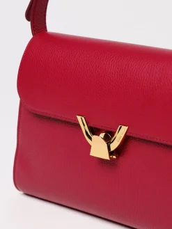 Borsa Dew Coccinelle in pelle a grana