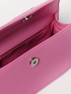 Borsa Disclaimer in pelle sintetica a grana