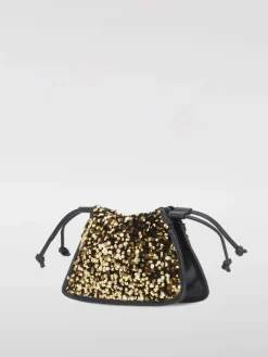 Borsa Dulse Coccinelle in pelle con paillettes ricamate