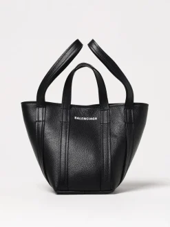 Borsa Everyday XS North-South Balenciaga in pelle a grana