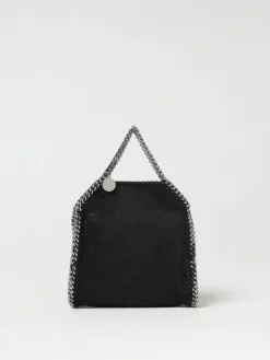 Borsa Falabella Micro Stella McCartney in camoscio sintetico cracklè