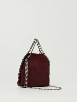 Borsa Falabella Micro Stella McCartney in camoscio sintetico cracklè