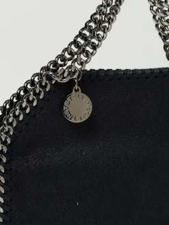 Borsa Falabella Micro Stella McCartney in camoscio sintetico cracklè