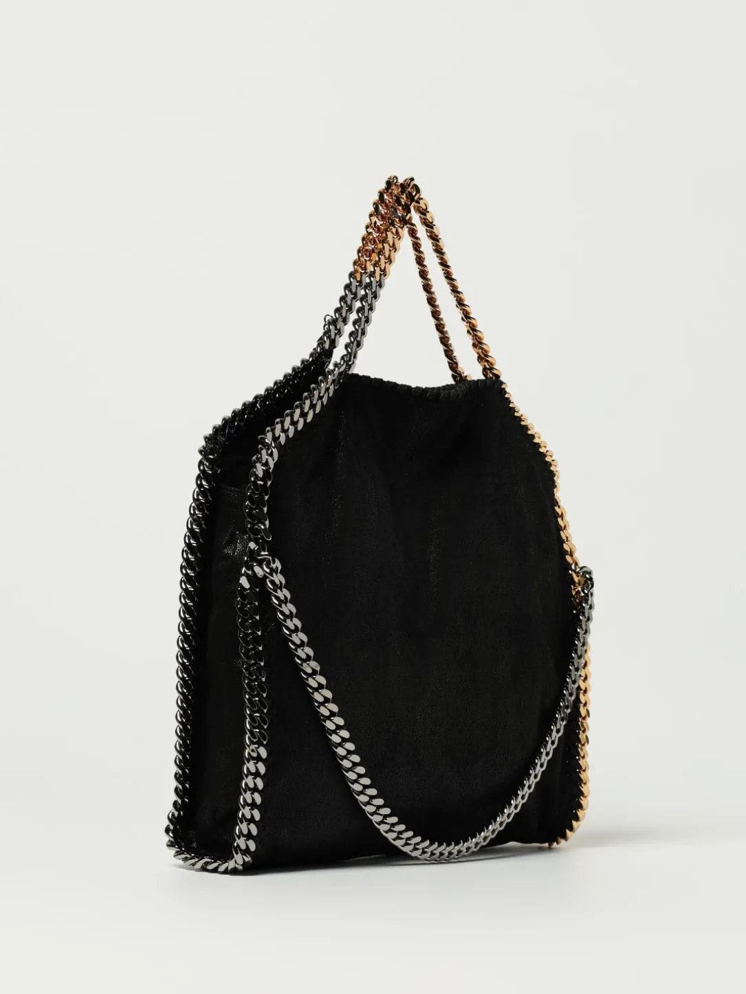 Borsa Falabella Stella McCartney in camoscio sintetico cracklè