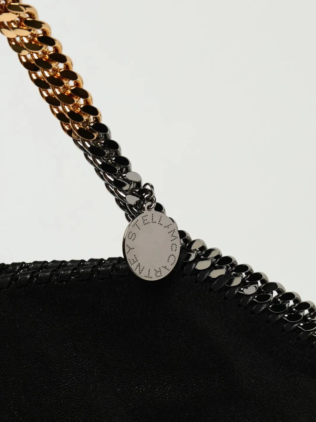 Borsa Falabella Stella McCartney in camoscio sintetico cracklè