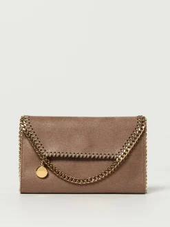 Borsa Falabella Stella McCartney in camoscio sintetico cracklè