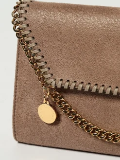 Borsa Falabella Stella McCartney in camoscio sintetico cracklè